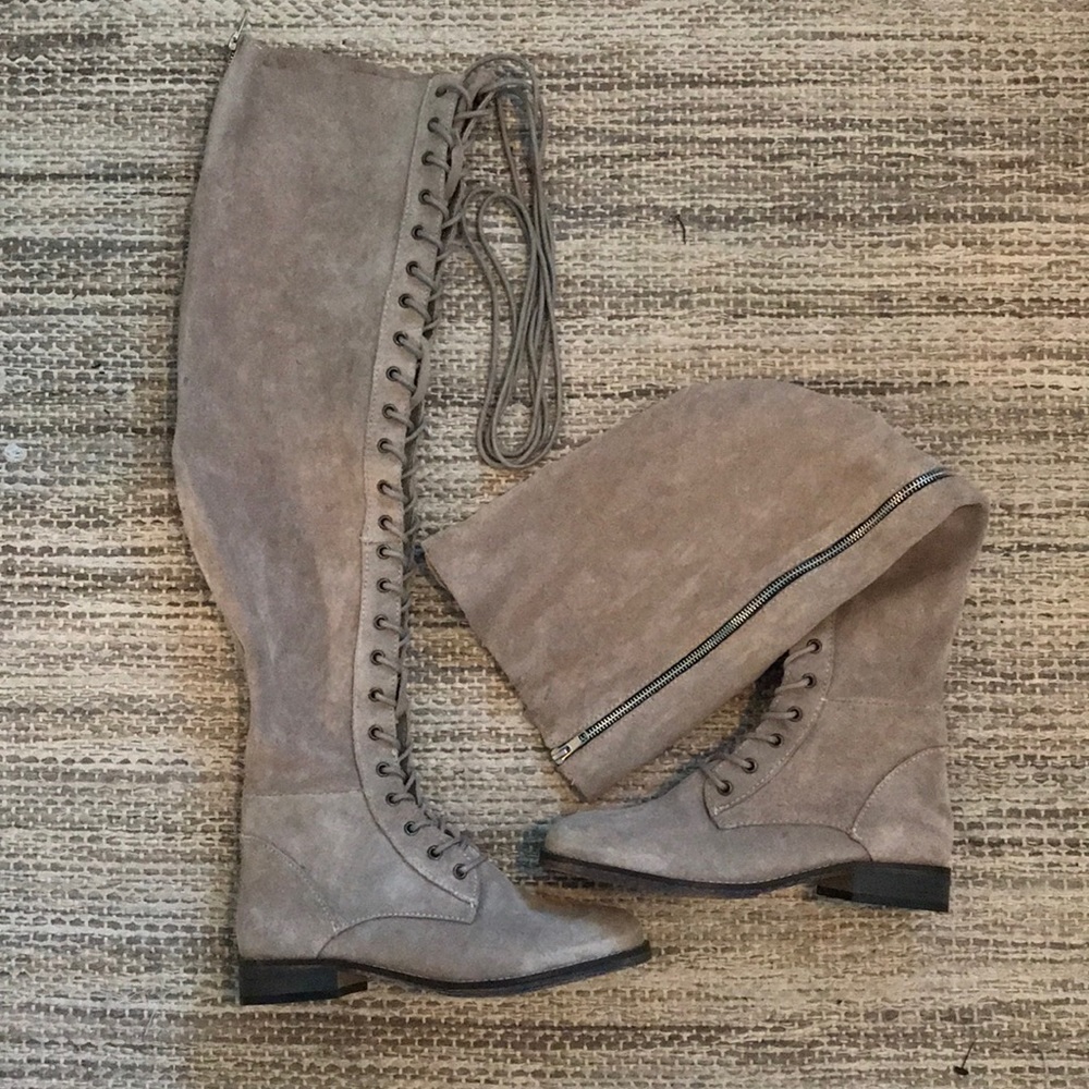 Free People Over the Knee Boots